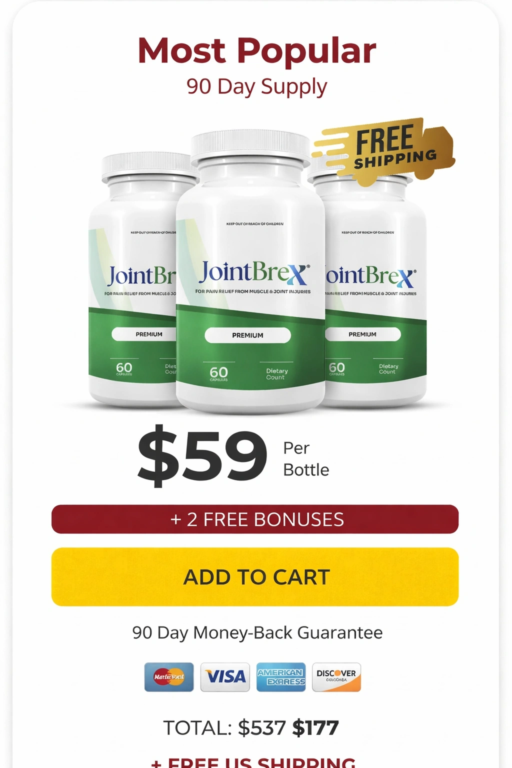 JointBrex  - 3 Bottle